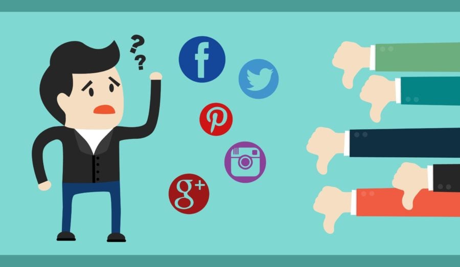 5 errores de marketing que más se repiten en redes sociales 1 Errores de social media Marketing e1553609334423