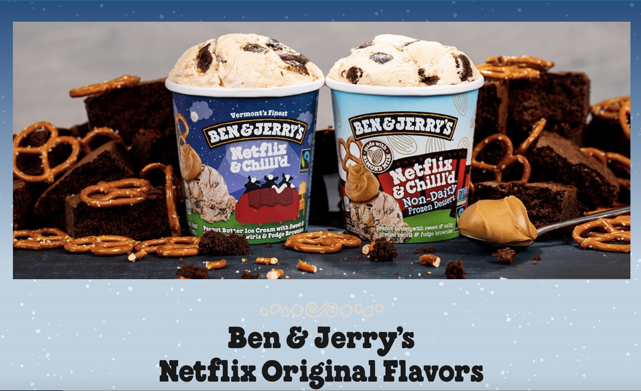 Más allá del streaming: Netflix se anima y lanza una línea de helado 1 Netflix helado