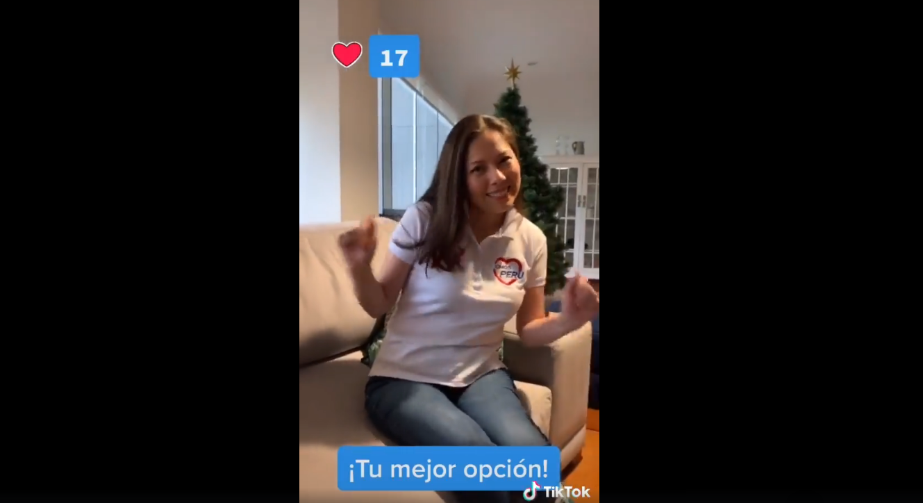 Elecciones 2020: Candidata hace campaña al estilo Tik Tok 1 Screenshot 1 2