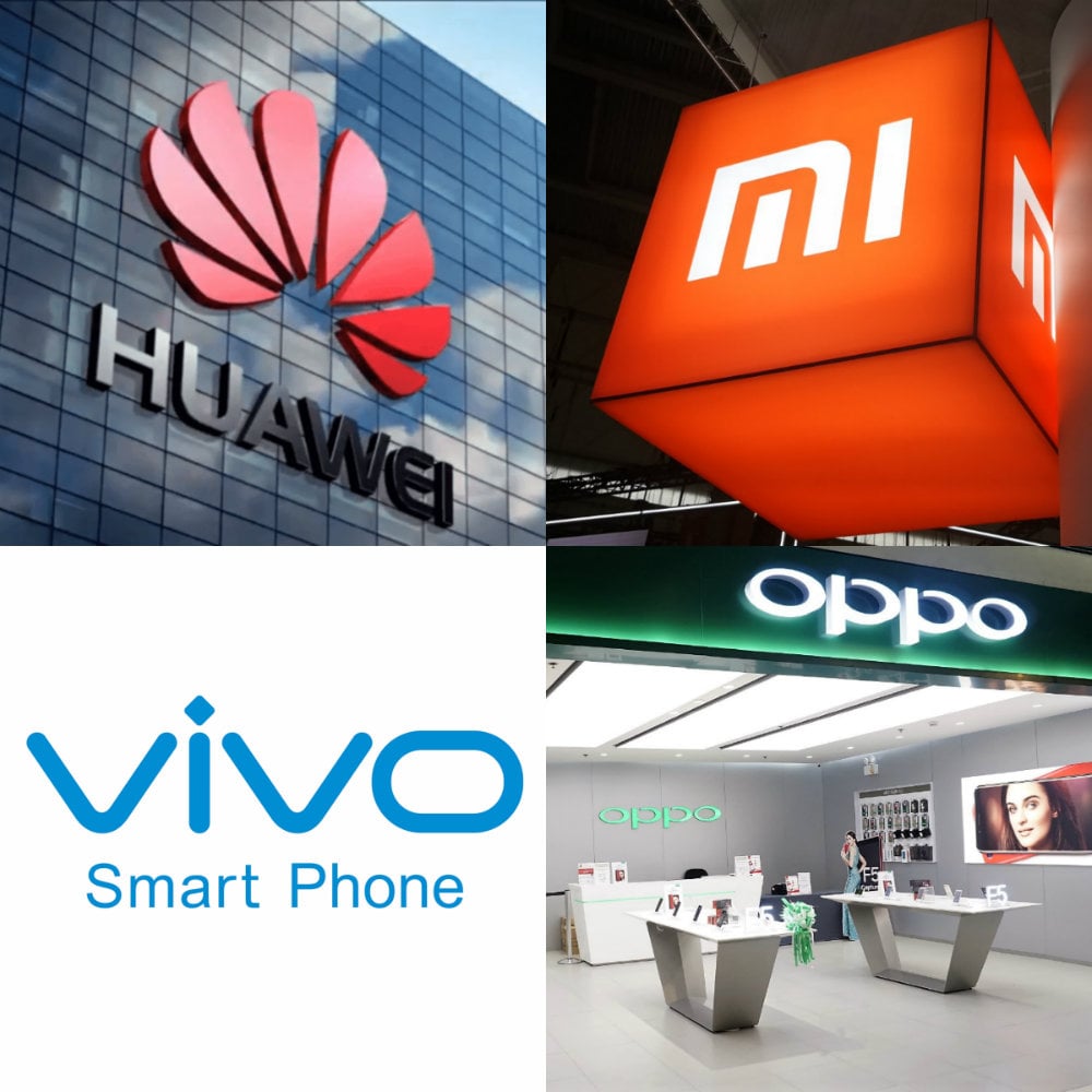 Cuatro grandes compañías chinas se unen contra Google Play Store 1 collage21