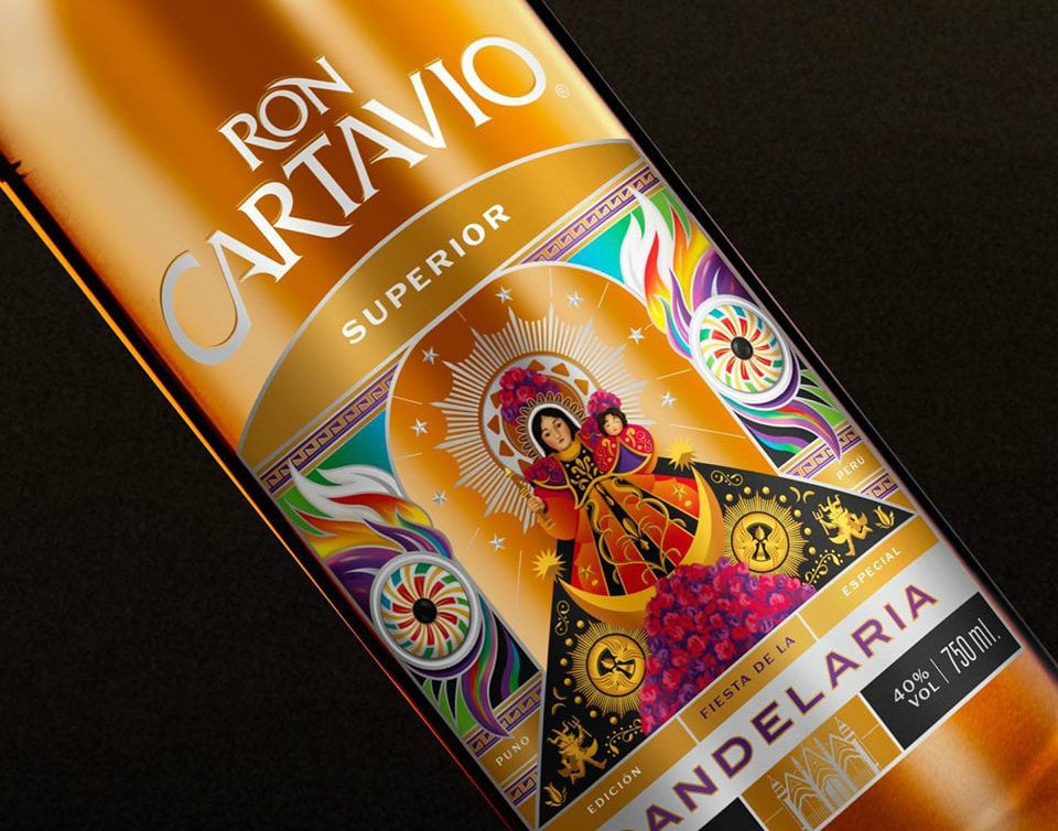 Ron Cartavio lanza etiqueta en homenaje a la Fiesta de la Candelaria 1 virgen de la candelaria 2020 3