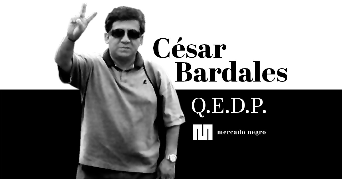 Fallece César Bardales, creador del nombre 'Mercado Negro' 1 CÉSAR BALARDE