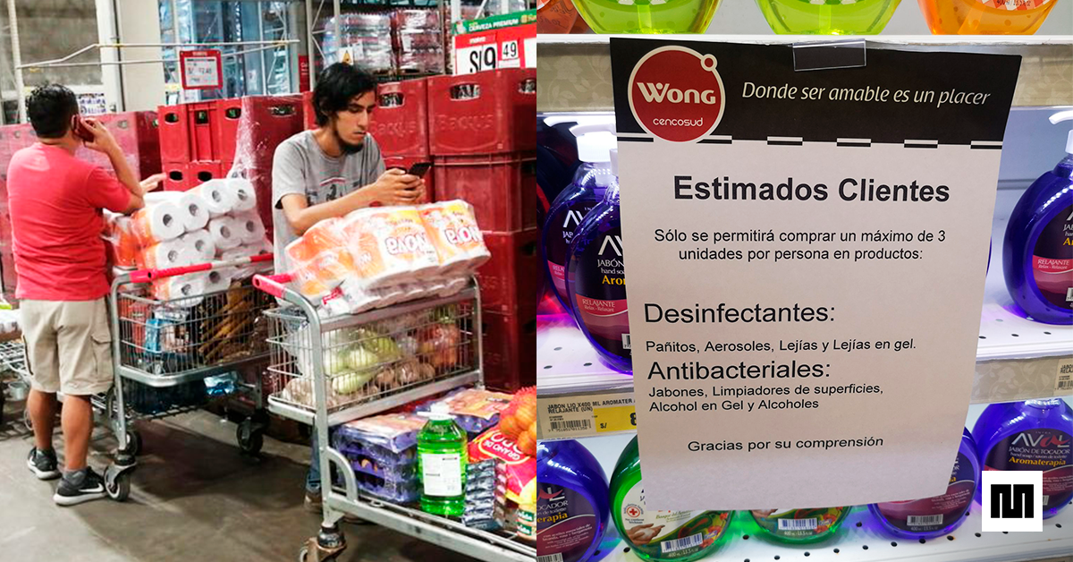 Wong limita compra de productos de limpieza tras histeria por coronavirus 1 Pr8 2KVy