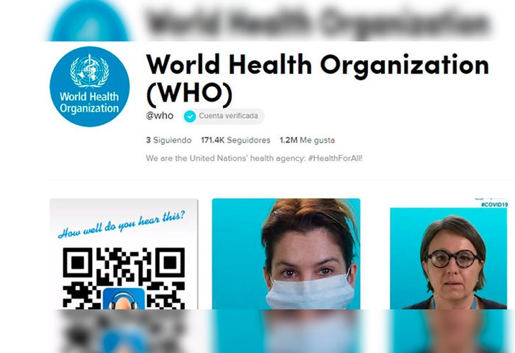 El coronavirus convierte a la OMS en influencer y abre su cuenta en Tik Tok 1 coronavirus