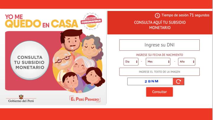Entérate cómo y dónde cobrar bono de 380 soles en la siguiente web 1 bono 380 soles coronavirus peru cuarentena