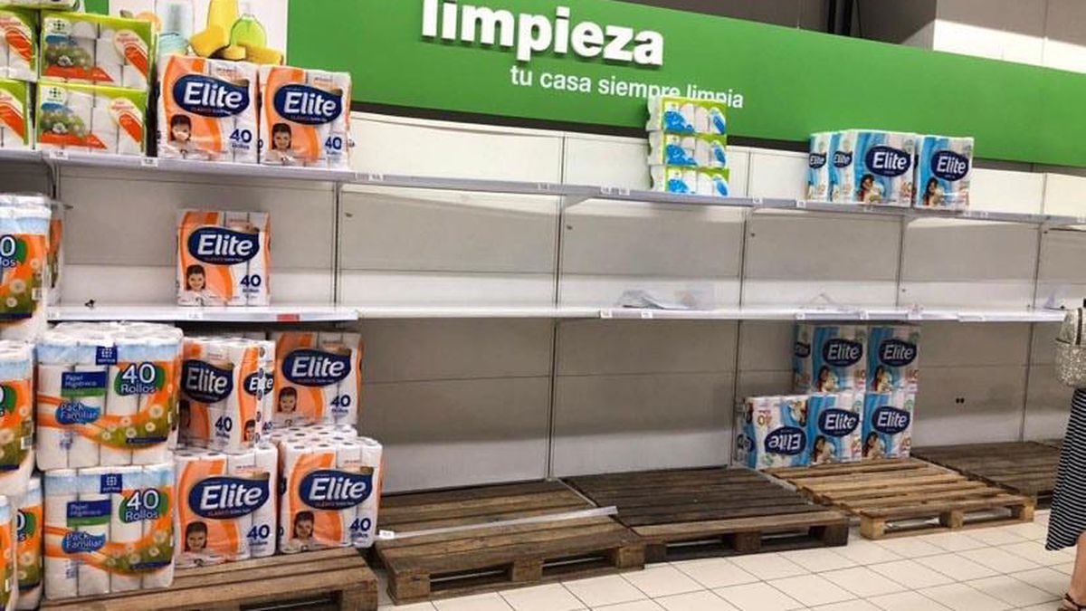 Coronavirus: usuarios reportan desabastecimiento en supermercados de Lima 1 coronavirus peru