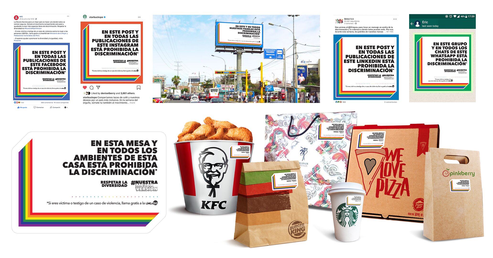 Estas cadenas de comida promueven “Espacios seguros” para la comunidad LGBTIQ+ 1 Estas cadenas de comida promueven “Espacios seguros” para la comunidad LGBTIQ+