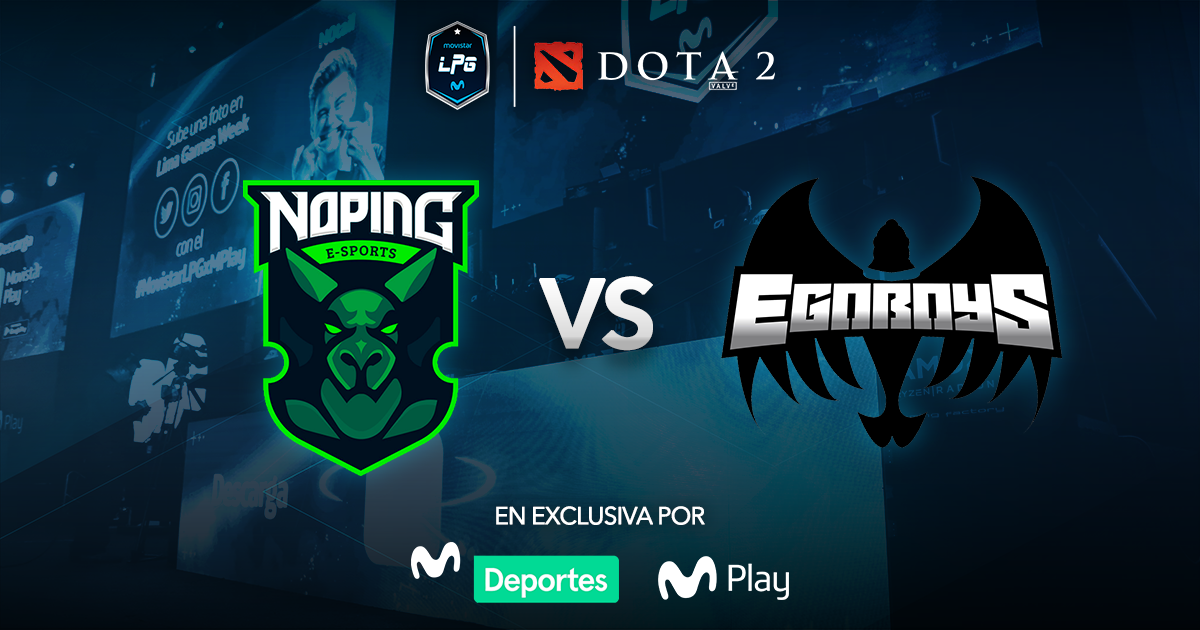 Ahora gran final de la Movistar Liga Pro Gaming Dota 2 es trasmitida en exclusiva por Movistar Deportes y Movistar Play 1 Nota de Prensa Noping vs Egoboys MDeportes