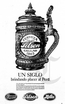 Pilsen Callao, la cerveza pionera de la industria en Perú 3 PILSEN 100AÑOSAVISO3