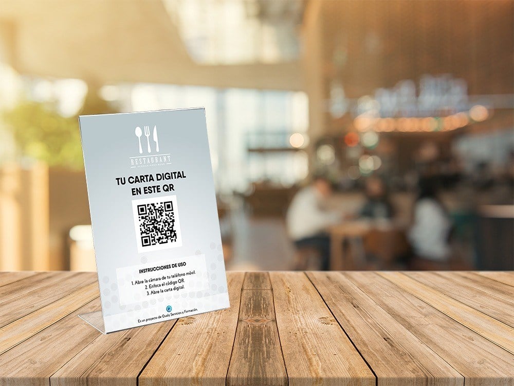 Código QR reemplaza a cartas físicas en restaurantes para evitar contagios de COVID-19 1 codigo qr carta restaurantes 1