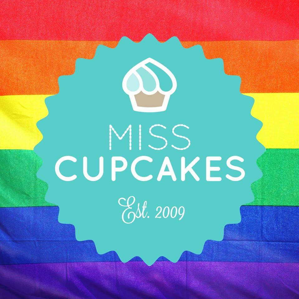 Día del orgullo: Marcas y agencias intervienen su logo como respaldo a comunidad LGTBQ+ 7 miss cupcakes bandera gay