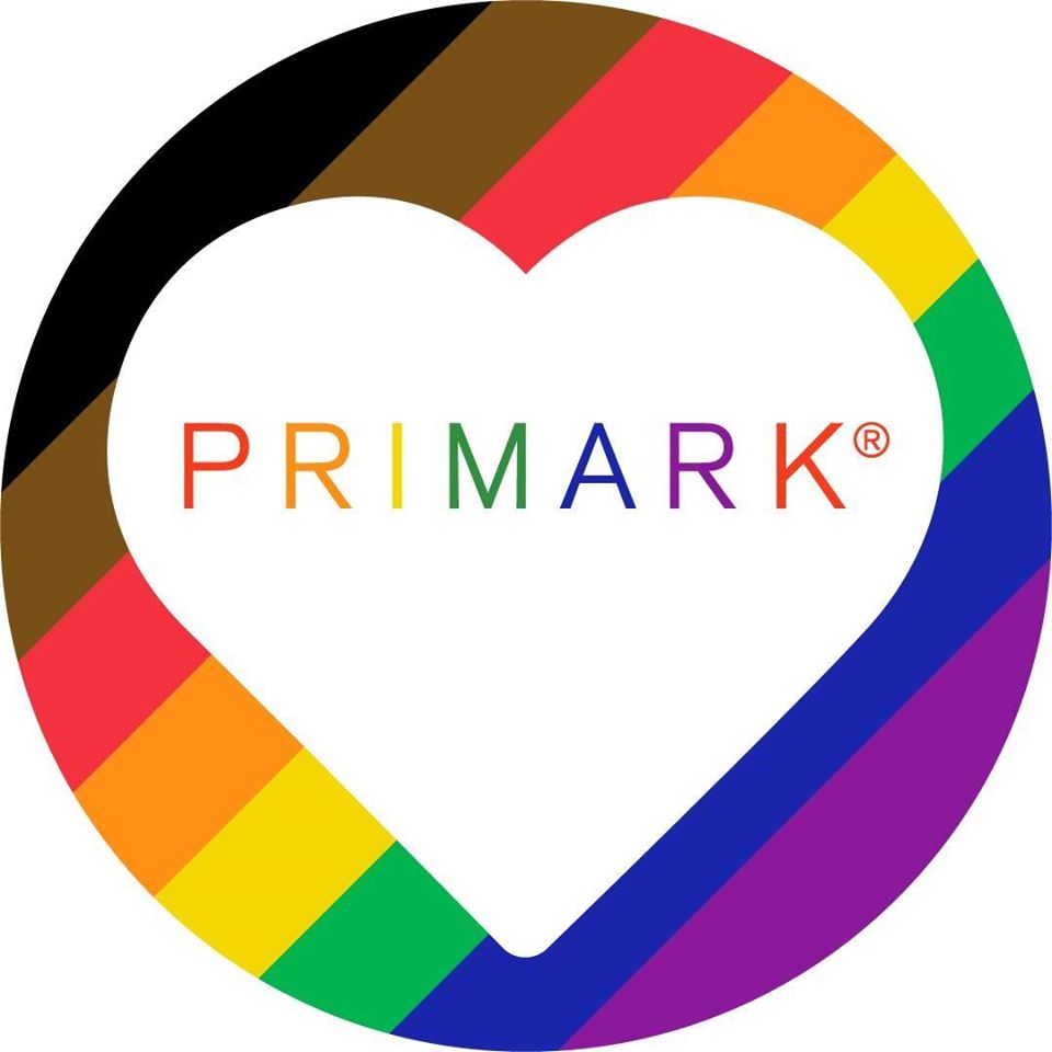Día del orgullo: Marcas y agencias intervienen su logo como respaldo a comunidad LGTBQ+ 10 primark bandera gay