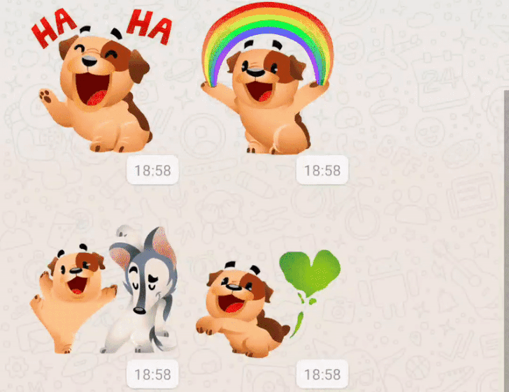 WhatsApp revela cómo funcionarán sus stickers animados 2 stickers