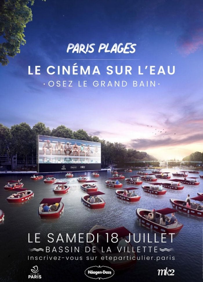 "Cinéma sur l’Eau", un cine flotante en medio del río Sena 2 cine