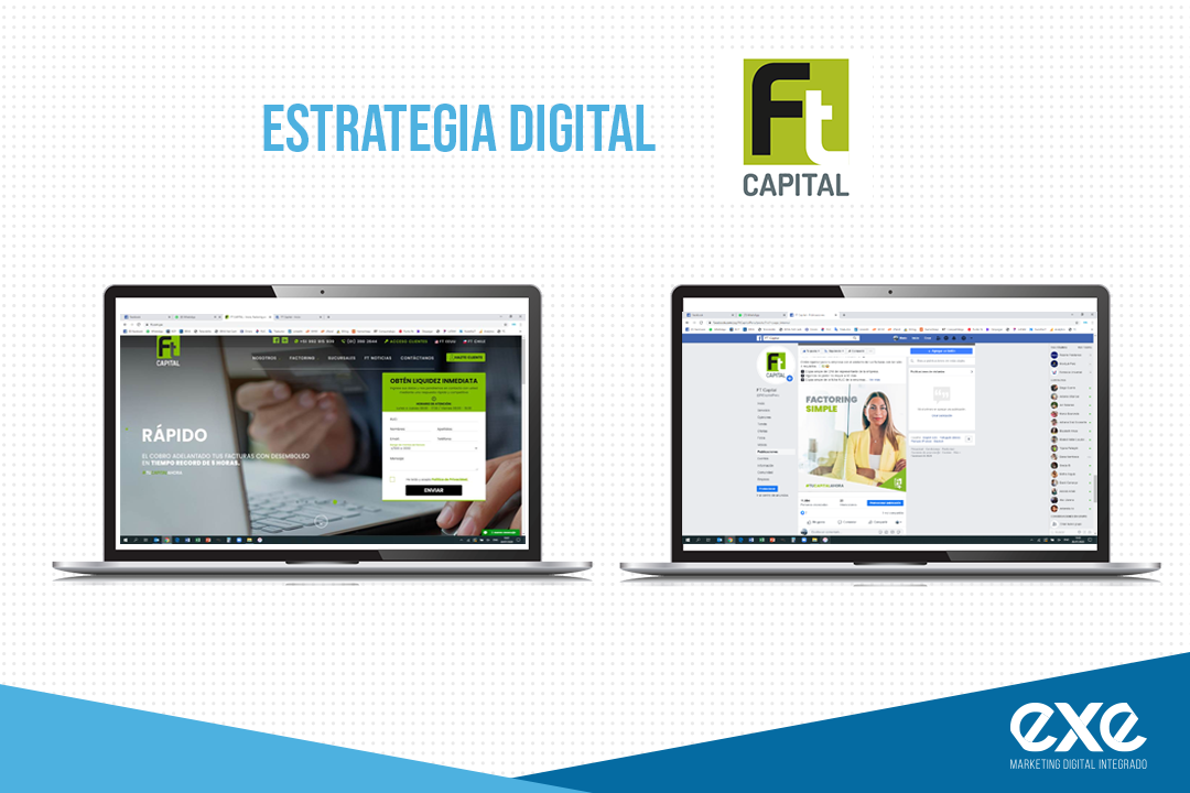 FT CAPITAL fortalece su estrategia digital de la mano de EXE 1 FT CAPITAL fortalece su estrategia digital de la mano de EXE
