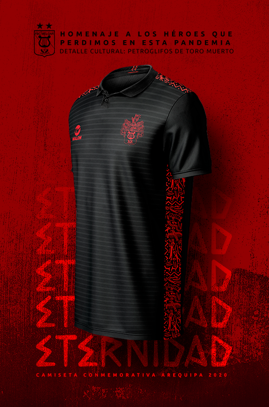 FBC Melgar presenta nueva camiseta que rinde homenaje a las víctimas del COVID-19