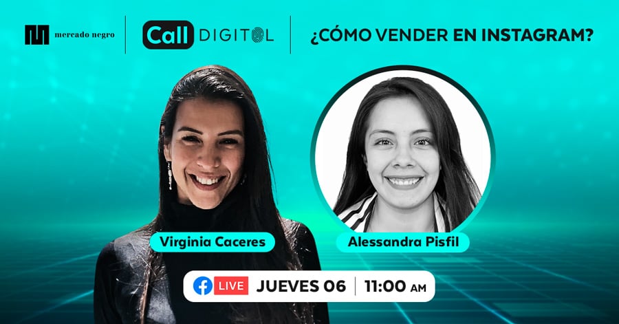 Este jueves en Call Digital: ¿Cómo vender en Instagram? 1 Call digital Alessandra Pisfil nota