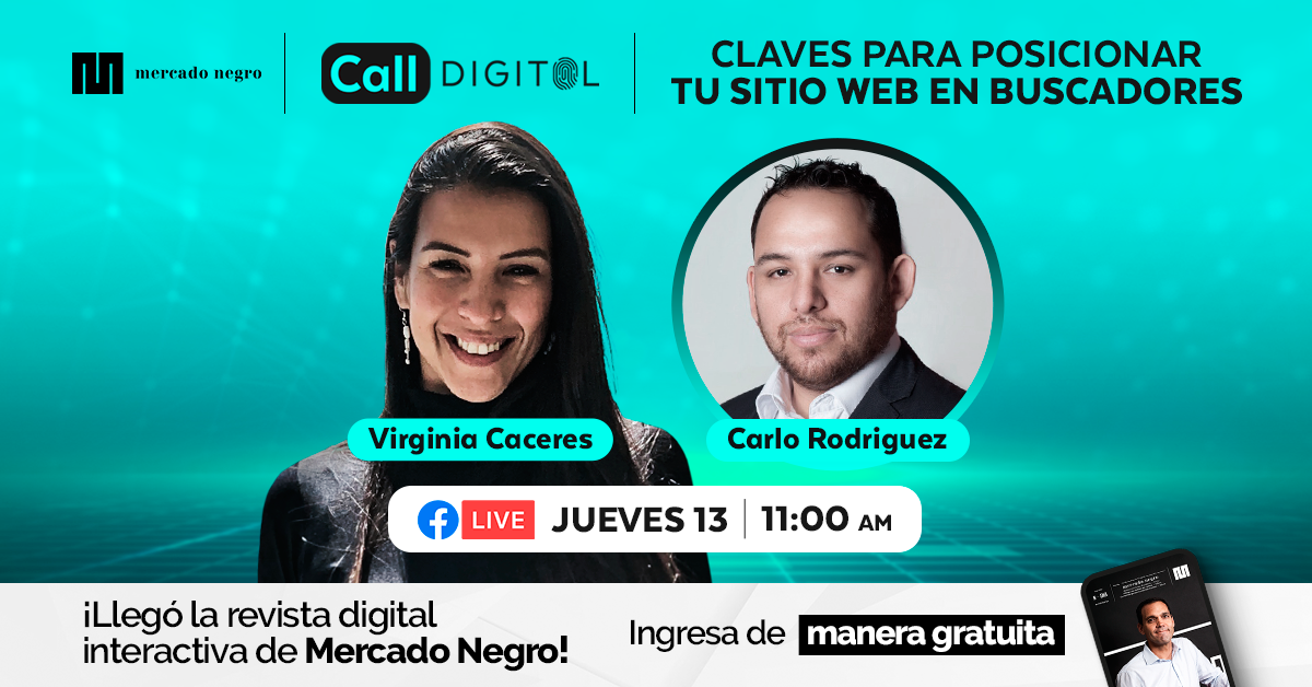 Claves para posicionar tu sitio web en Google, este jueves en Call Digital 1 Call digital como posicionar tu web organicamente seo nota post
