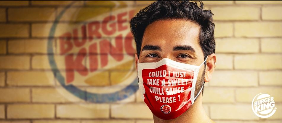 Burger King confecciona mascarillas con los pedidos de sus clientes 3 bk1 1