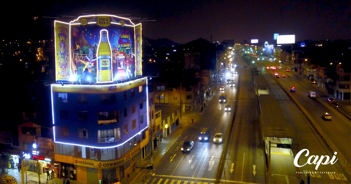 Capi Publicidad impacta con elementos disruptivos en el Norte de Lima 1 capi
