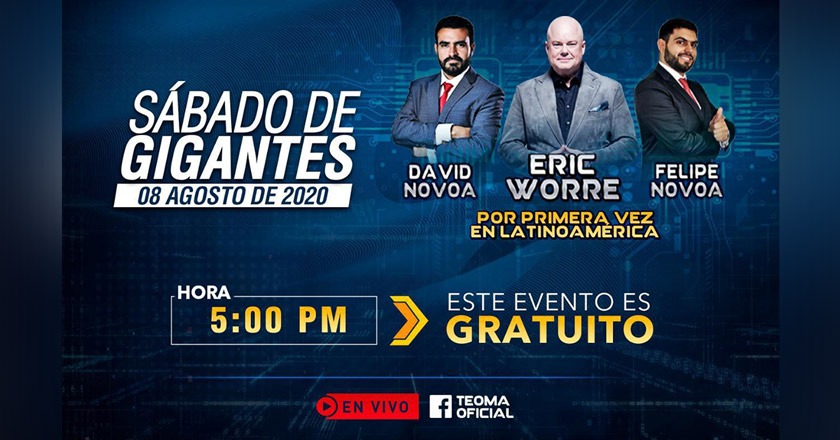 TEOMA: Multinacional tendrá al mejor networker del mundo, Eric Worre, en “Sábado de Gigantes” 1 teoma