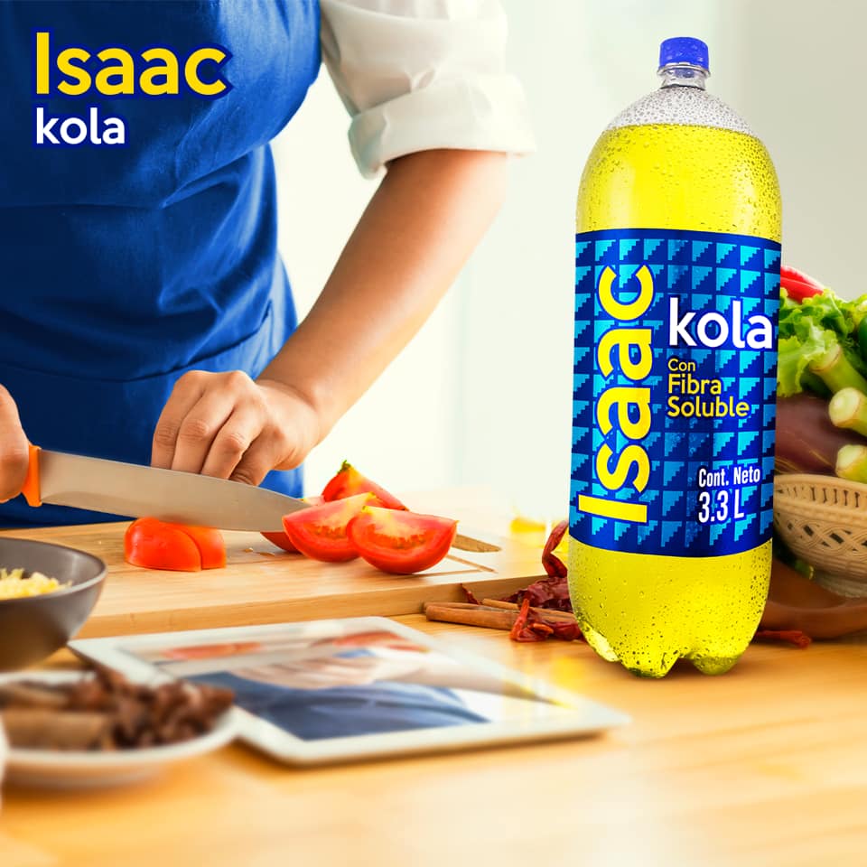 Isaac kola, la gaseosa que llegó para competir con la marca de "sabor nacional" 4 isaac kola