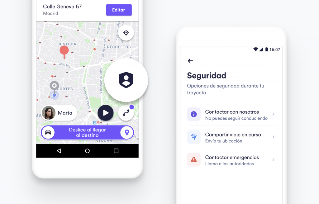 Cabify refuerza seguridad de conductores 1