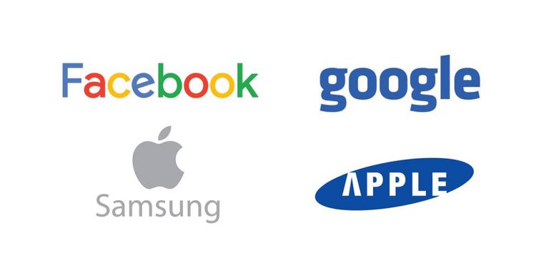 Marcas rivales interacambio de logos