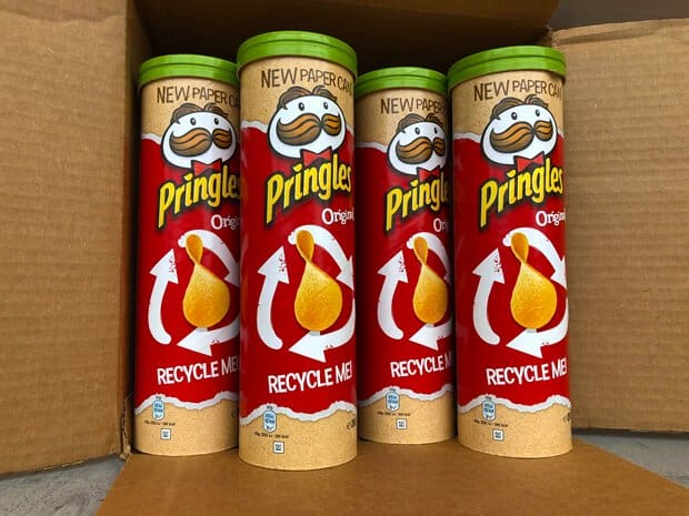 Pringles presenta packaging ecológico hecho de papel 2 pringles