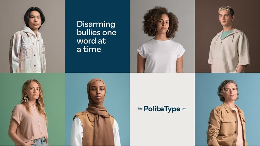 Crean tipografía anti-bullying que difumina automáticamente los insultos 2 tipografía