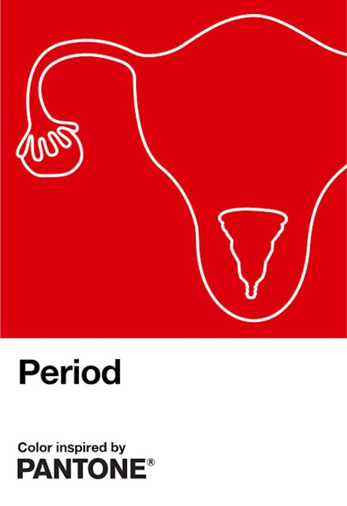 "Period", el nuevo color de Pantone es un guiño a la menstruación 2 menstruación