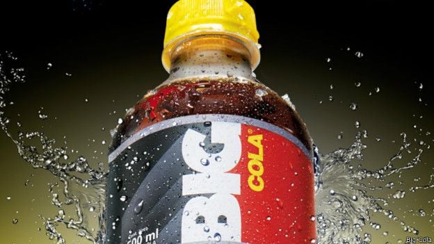 Big Cola, la exitosa gaseosa que una familia creó en tiempo de terrorismo 2 Imagen publicitaria de Big Cola Perú
