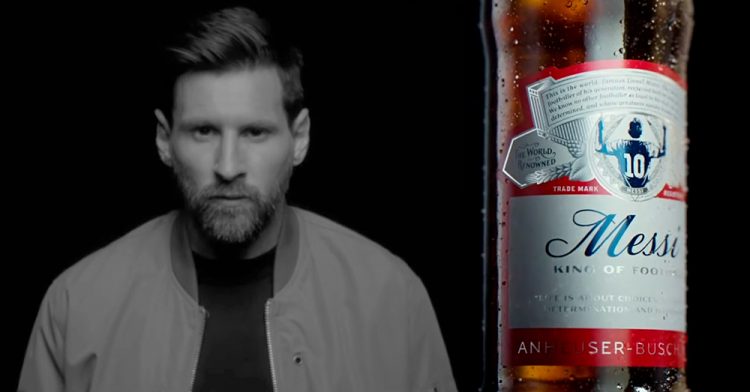 Messi Budweiser La grandeza se demuestra en el campo