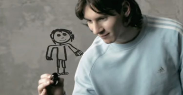 Messi adidas Impossible is Nothing