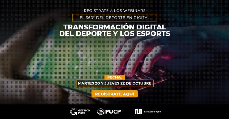 Transformación digital del deporte y los Esports 1 PUCP webinar transformacion digital del deporte y los esports NOTA