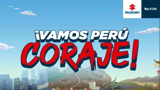 "Vamos Perú Coraje" invade las principales avenidas de Lima con mensajes de aliento 1 Vamos Peru Coraje