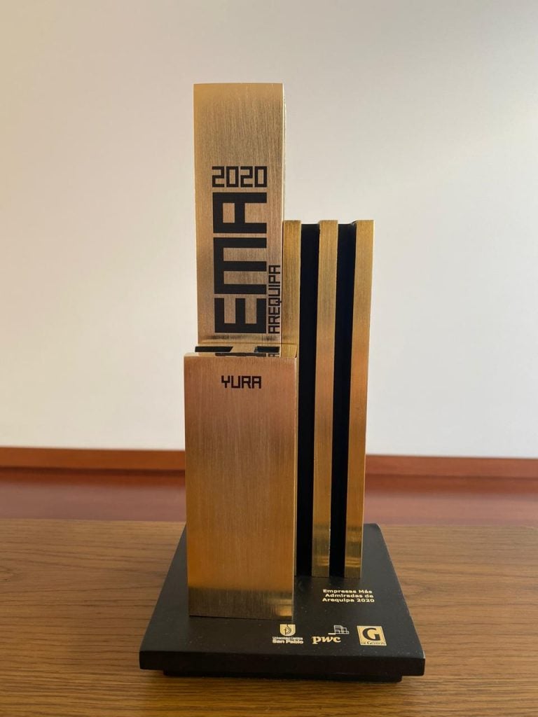 Por segundo año consecutivo YURA es una de la empresas más admiradas de Arequipa 2 yura