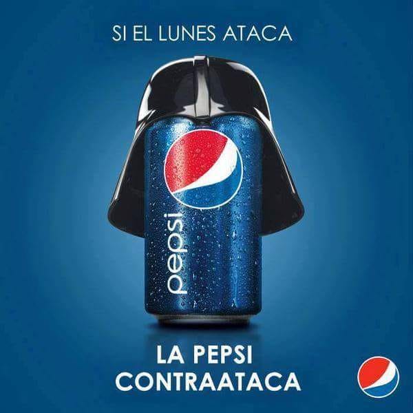 imágenes de campañas publicitarias de Pepsi 