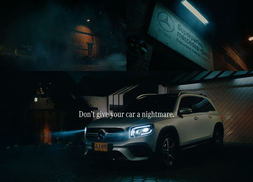 Mercedes-Benz te pide que "no le des una pesadilla a tu carro" este Halloween 3 Mercedes Benz busca incrementar el trafico de sus talleres autorizados