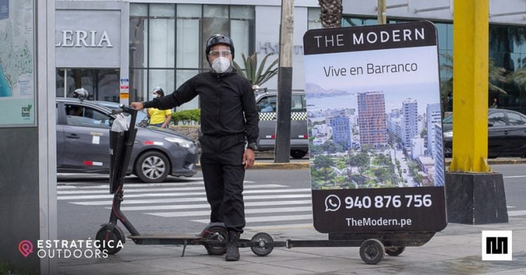 ooh scooters la mas reciente innovacion dentro de la publicidad exterior