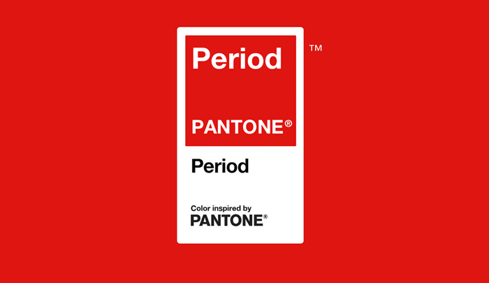 "Period", el nuevo color de Pantone es un guiño a la menstruación 1 pantone period 000 700x405 1