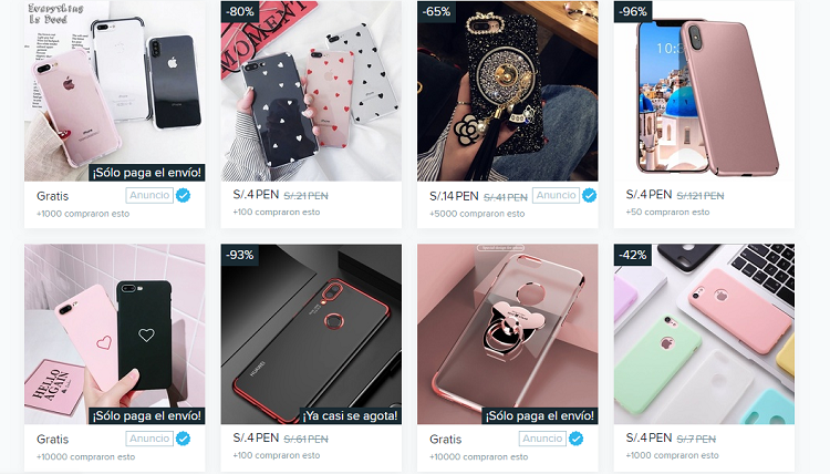 ¿Por que son tan baratos los productos?