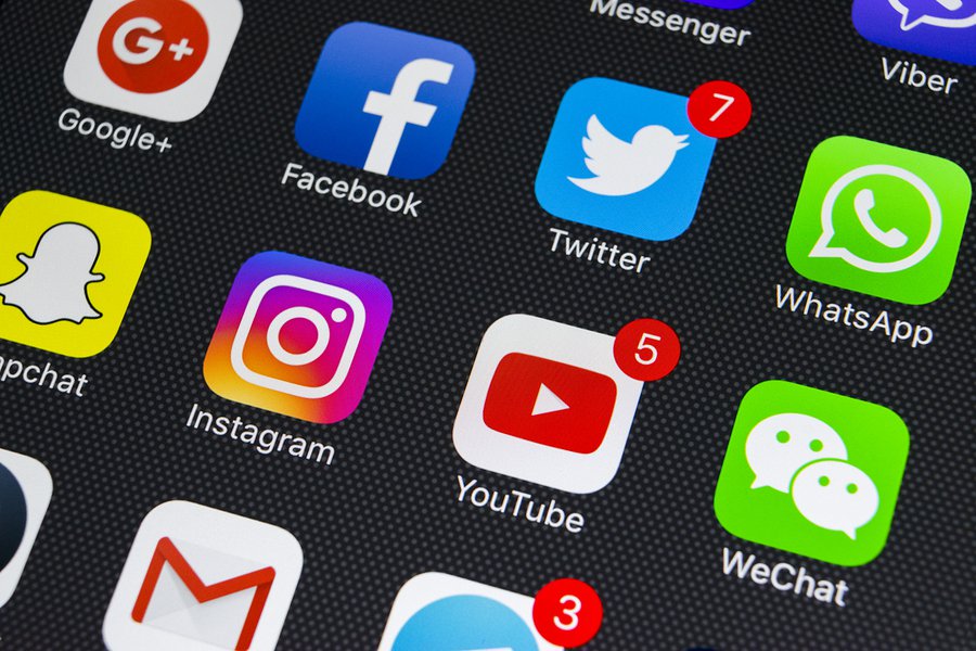Algunas de las redes sociales más usadas en el 2020