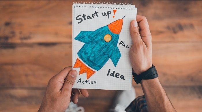 dibujo de startup sobre empresas unicornio