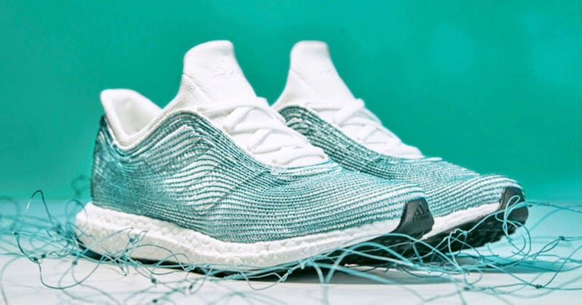 Conoce las marcas de moda que confeccionan ropa con material reciclado 7 zapatos reciclables Adidas