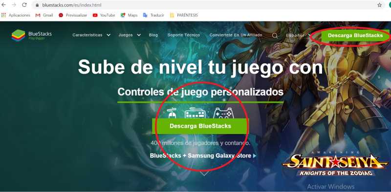 ¿Cómo descargar e instalar Tik Tok en mi PC? 3 Buscar en Google BlueStacks