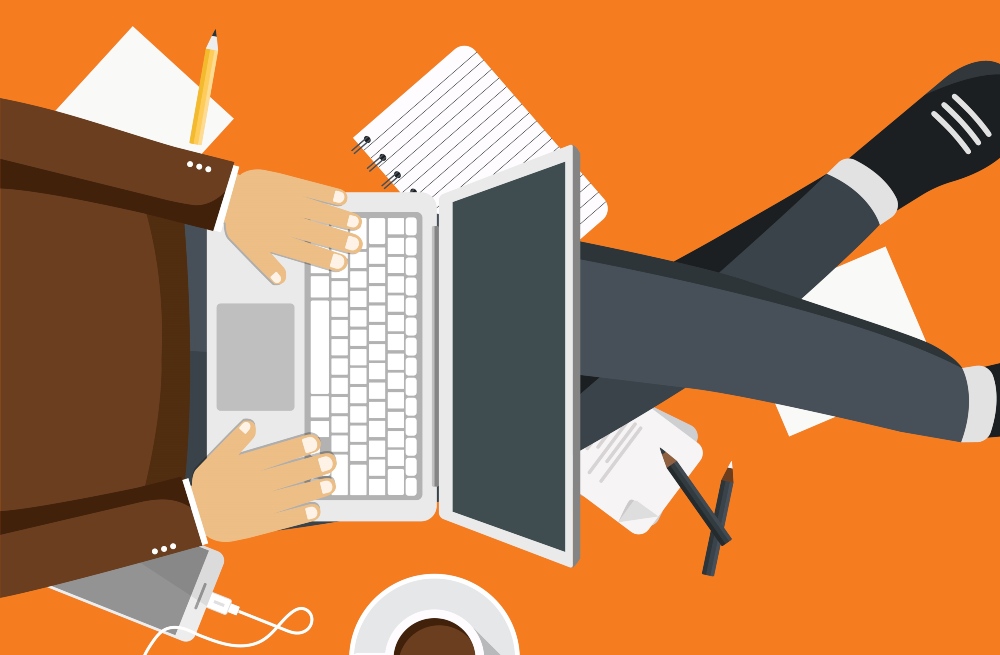 Cursos cortos de diseño y comunicación: Modalidad Online en ISIL 4 Imagen alusiva a las clases online