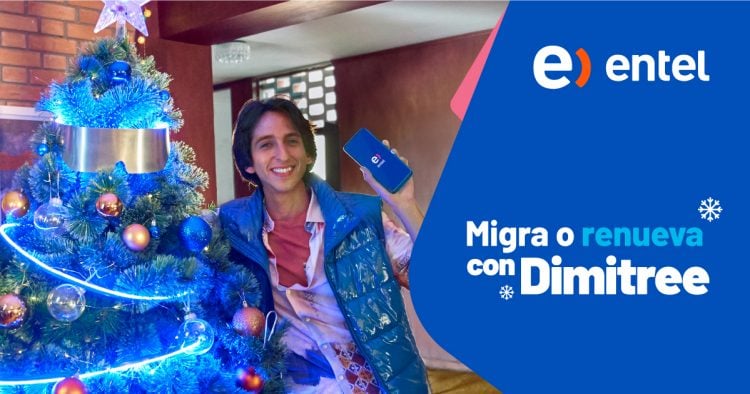 Entel anuncia el mejor regalo navideño de la mano de Dimitree… del futuro 1 MM VISUAL 16.11