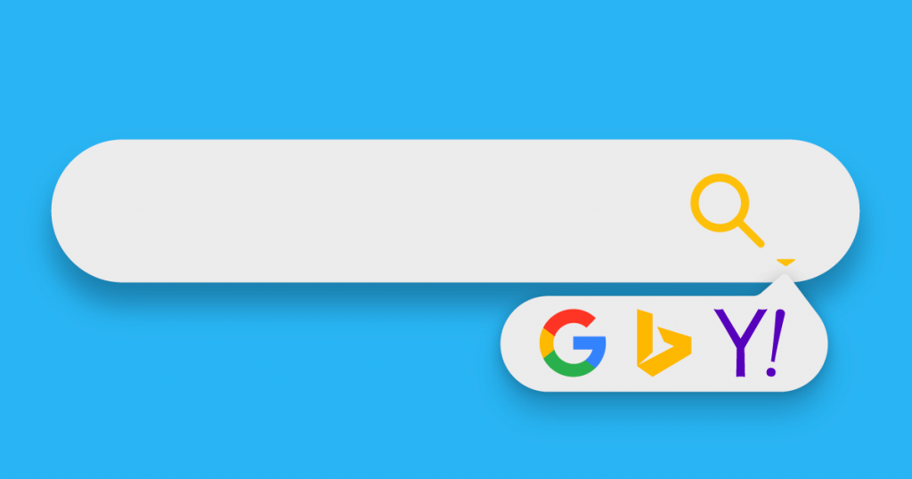 Los 5 buscadores de Internet más utilizados 3 Ilustración sobre buscadores de Internet.