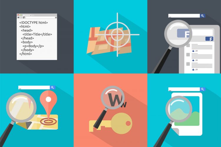 Los 5 buscadores de Internet más utilizados 1 Ilustración sobre buscadores de Internet.